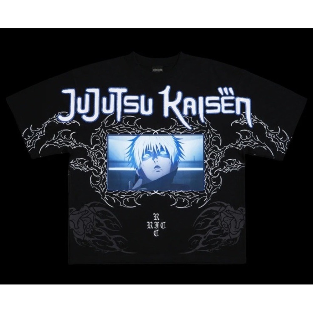 Civil Regime Jujutsu Kaisen Wrath Of Gojo "Side By Side" 199X Oversized Tee XXL